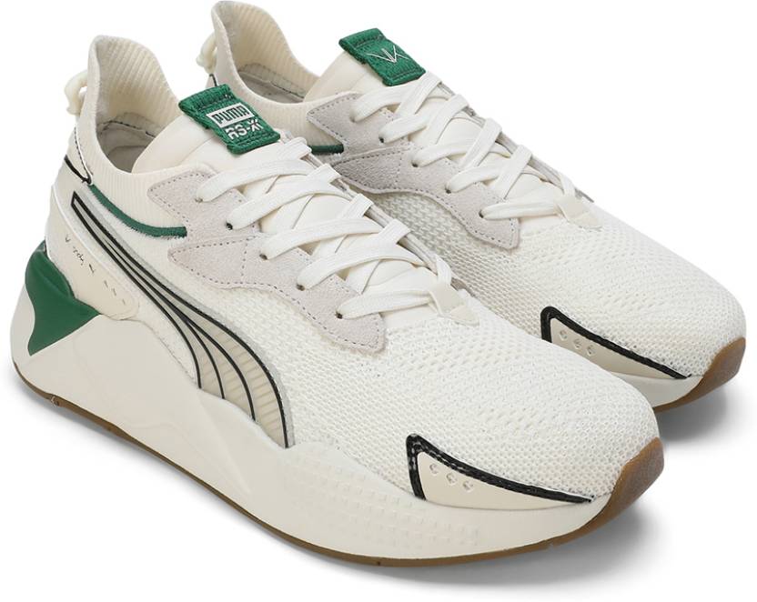 Side view of PUMA Men's Lifestyle Lace-Up Sneakers, showcasing the sleek design, breathable upper, cushioned insole, and iconic PUMA logo, designed for comfort and style in everyday wear.