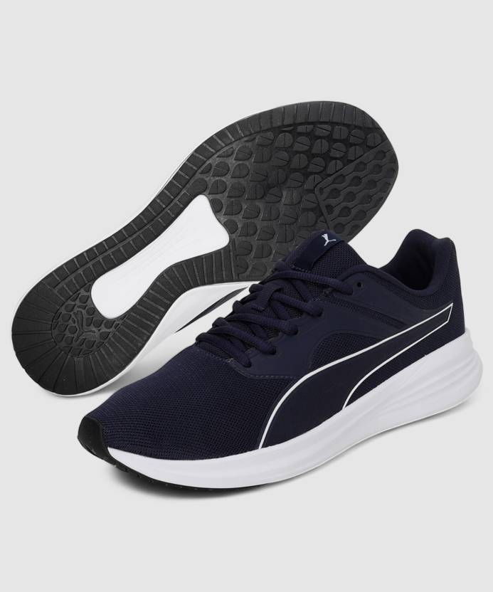 Puma Transport Peacoat-Puma White Men's Running Shoes