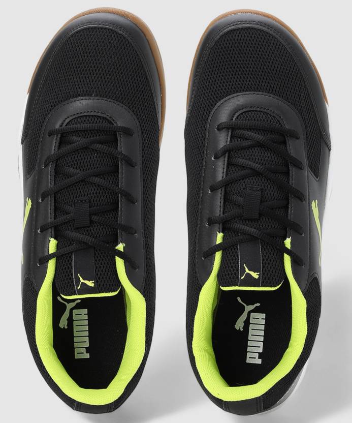 Puma Ad-court PUMA Black-Limepunch-PUMA Men's Lifestyle Shoes-10760302