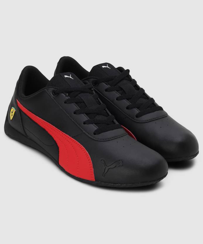 Side view of PUMA Men's Lifestyle Lace-Up Sneakers, showcasing the sleek design, breathable upper, cushioned insole, and iconic PUMA logo, designed for comfort and style in everyday wear.