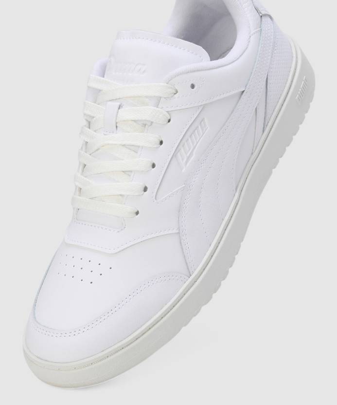 Puma Doublecourt Club 48 PUMA White-Warm Men's Lifestyle Shoes-39539101