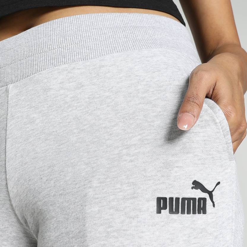 Puma ESS Capri Sweatpants TR Light Gray Heath Women's Lower-68367504