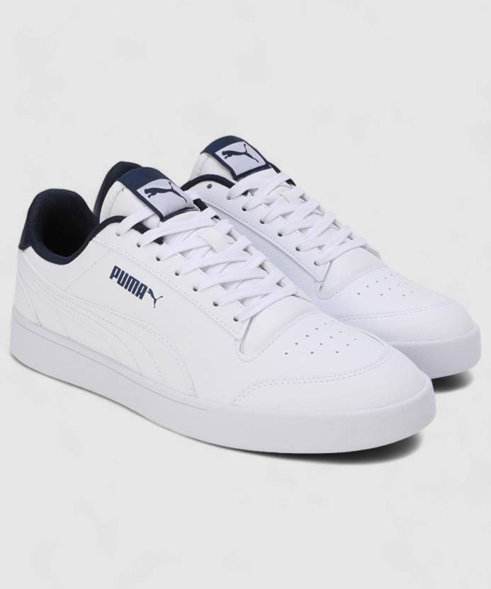 Side view of PUMA Men's Lifestyle Lace-Up Sneakers, showcasing the sleek design, breathable upper, cushioned insole, and iconic PUMA logo, designed for comfort and style in everyday wear.