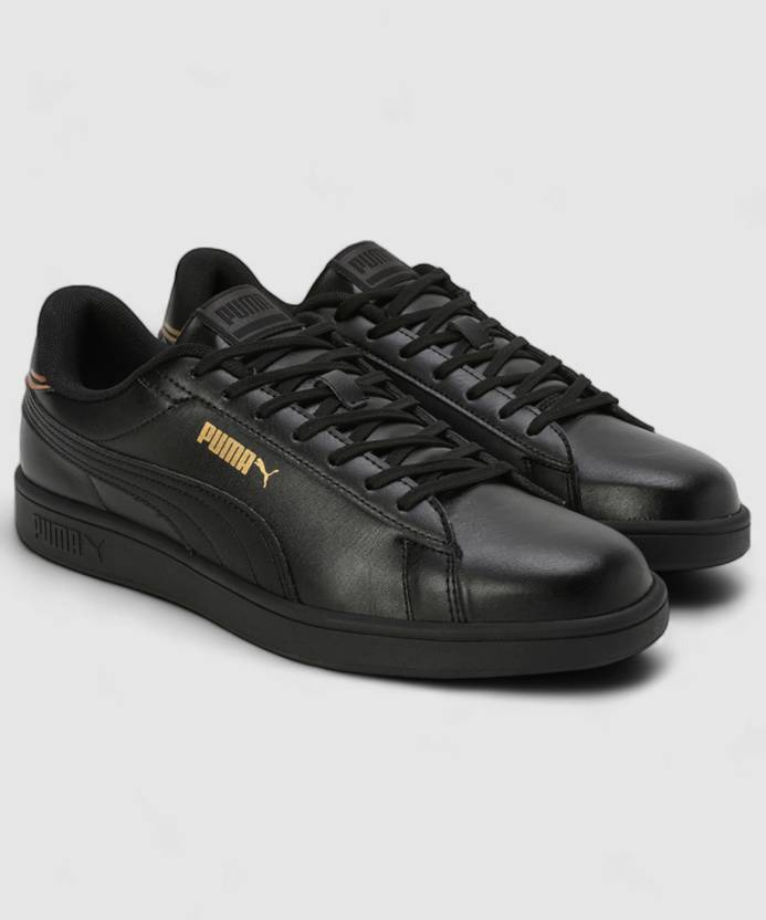 Side view of PUMA Men's Lifestyle Lace-Up Sneakers, showcasing the sleek design, breathable upper, cushioned insole, and iconic PUMA logo, designed for comfort and style in everyday wear.