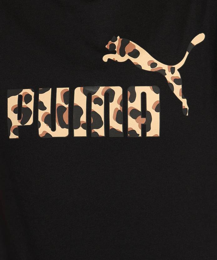 Puma ESS+ ANIMAL Graphic Tee PUMA Black Men's T-Shirts