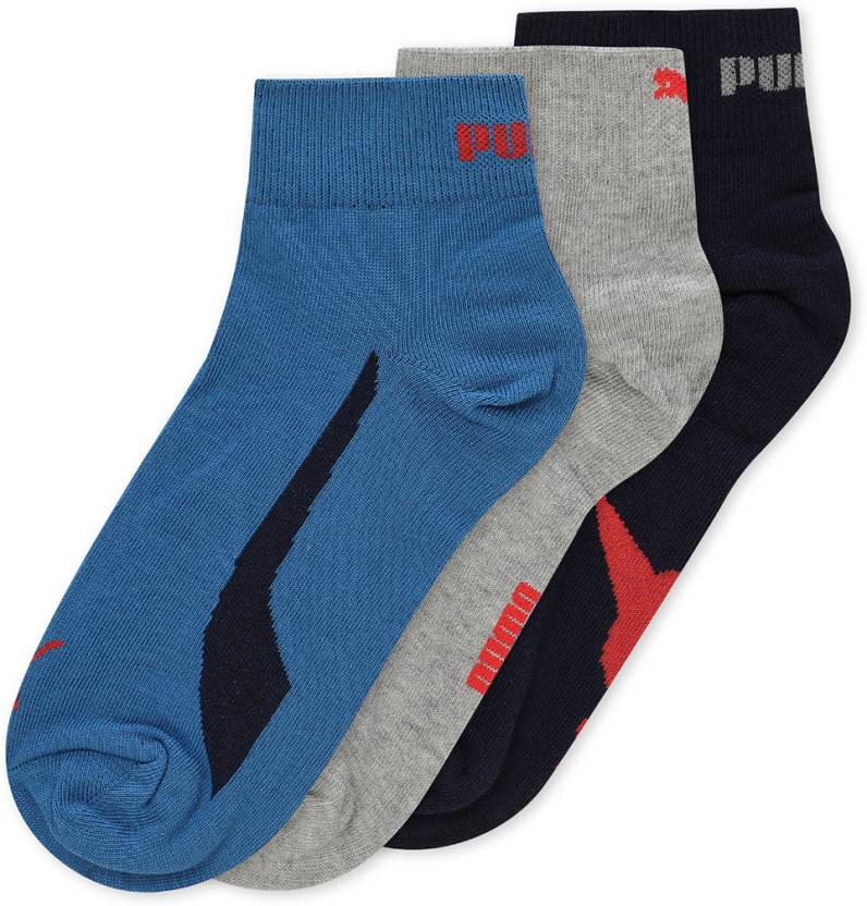 Puma UNISEX LIFESTYLE QUARTER 3P Strong Men's Pack of 3 Socks-68915701