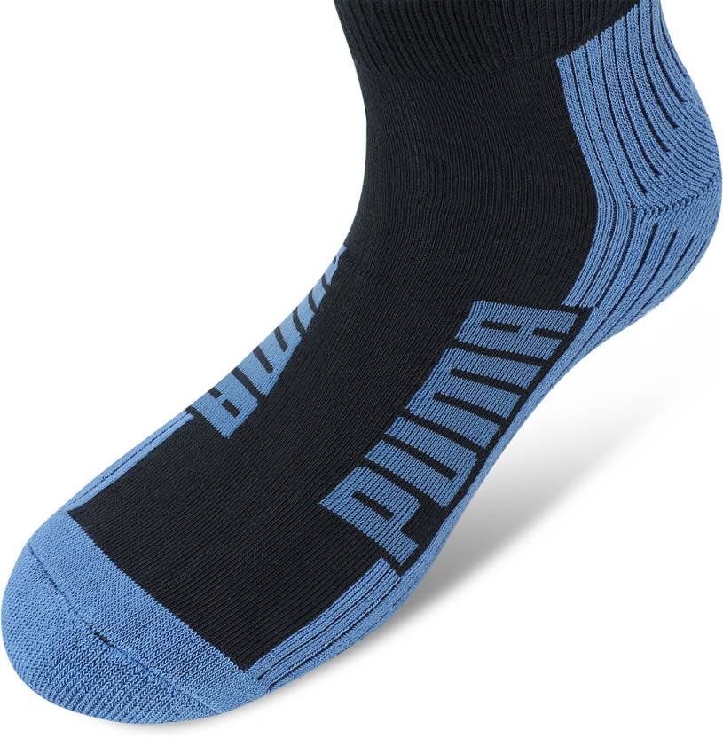 Puma MULTI-SPORT QTR 2P UNISEX PUMA Navy-Stro Men's Pack of 2 Socks-68918002