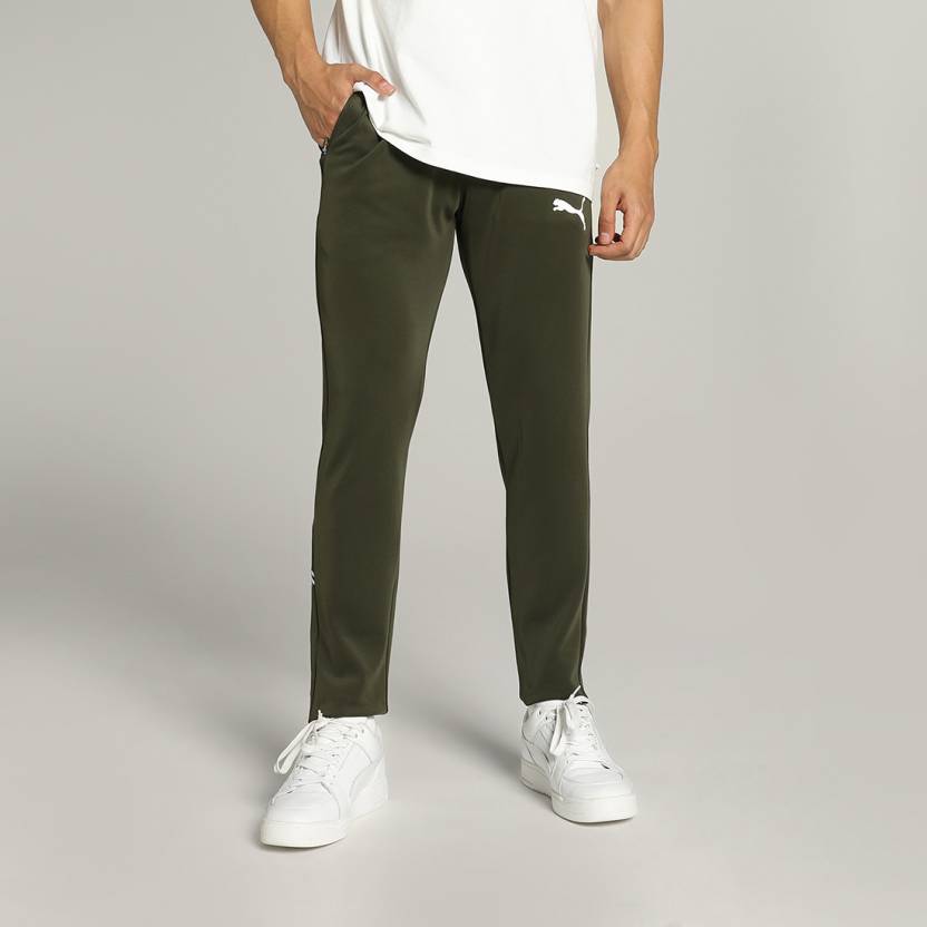 Side view of PUMA Men's Lower, showcasing its relaxed fit, breathable fabric, and signature PUMA logo for a casual, comfortable look.