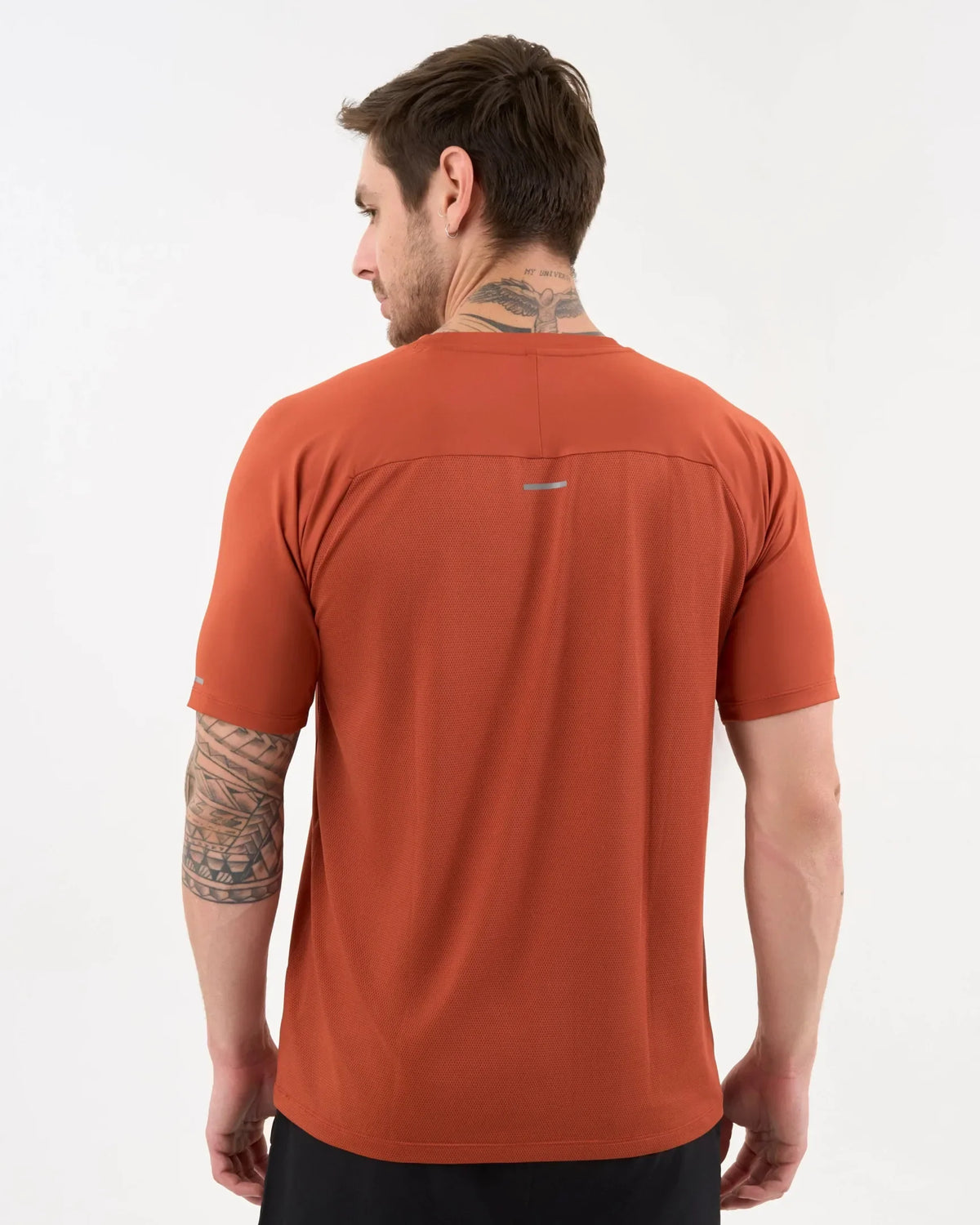 DCYPHR Men's AUSM5X™ Raglan Tee-Burnt Orange