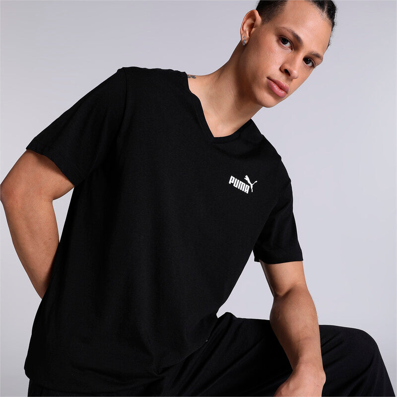 Front view of PUMA Men's Crew, showcasing its relaxed fit, modern design, and iconic logo for a casual and stylish look.