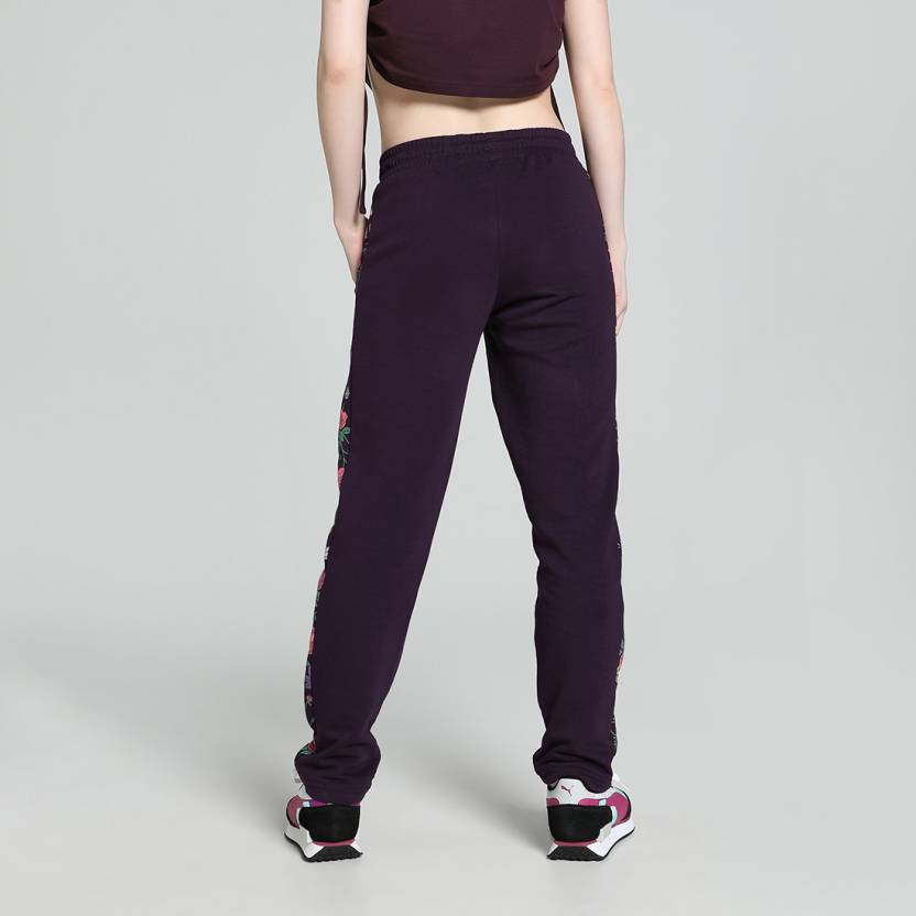 Puma CLASSICS PETALIA T7 Pants Midnight Plum Women's Lower-68465044