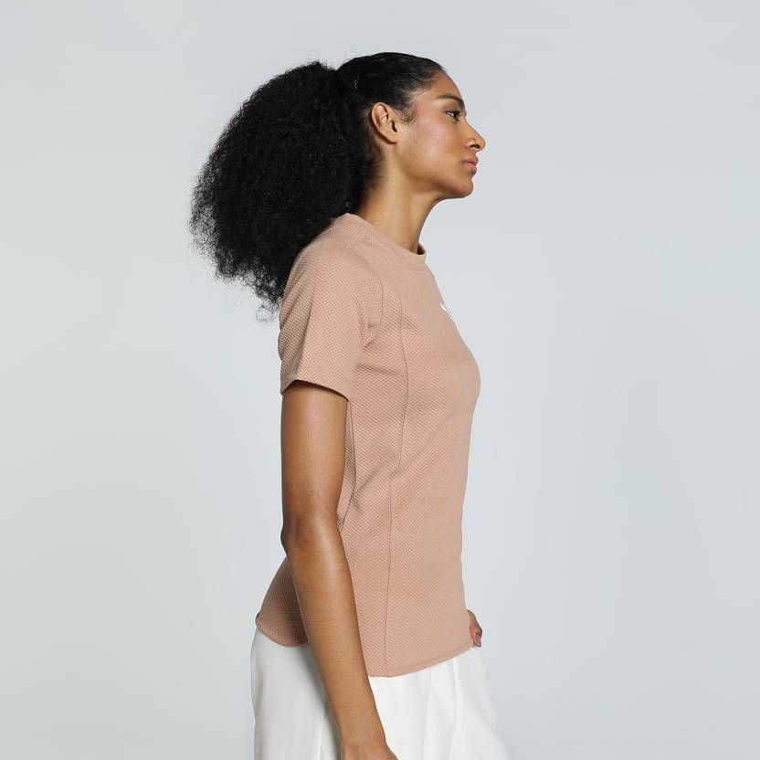 Puma HER Slim Tee Dusty Tan Women's T-Shirts