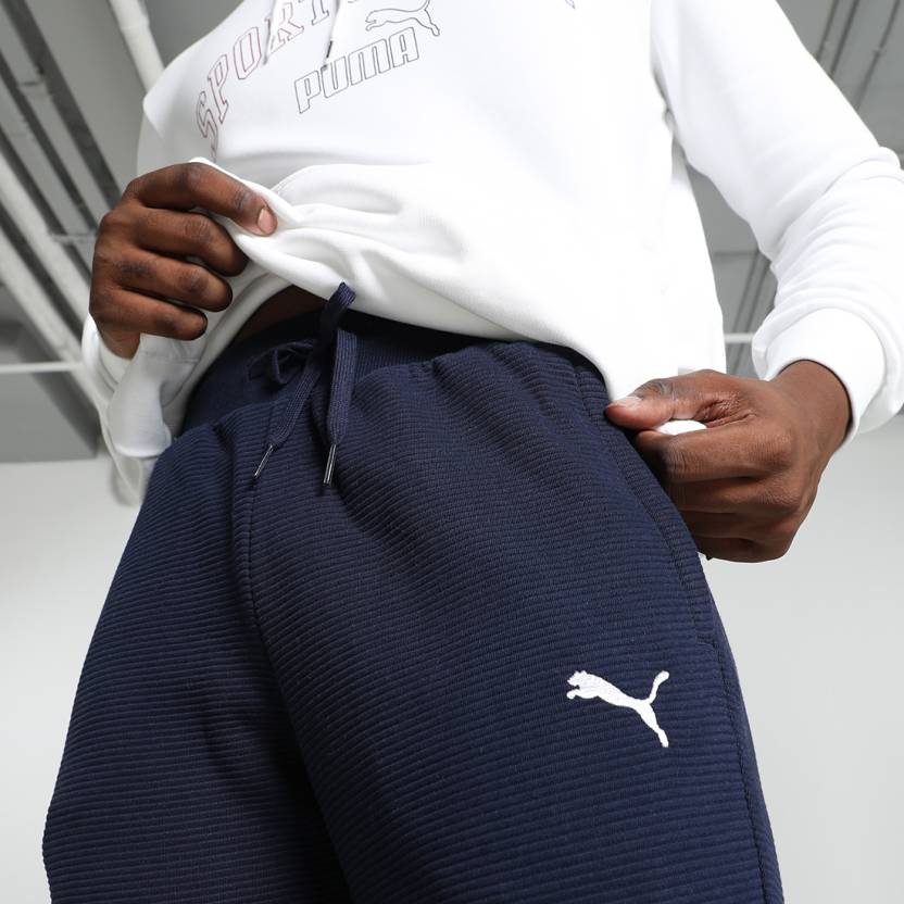 Puma Ottoman Sweatpants PUMA Navy Men's Pant