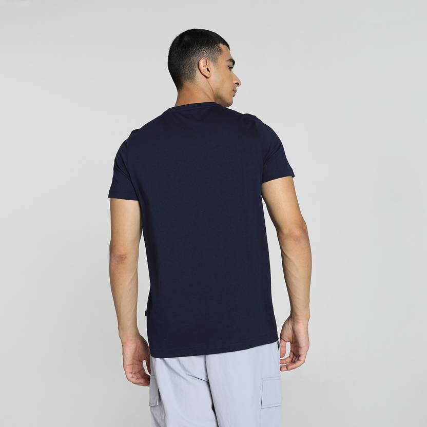 Puma ESS Graphic Tee PUMA Navy Men's T-Shirts