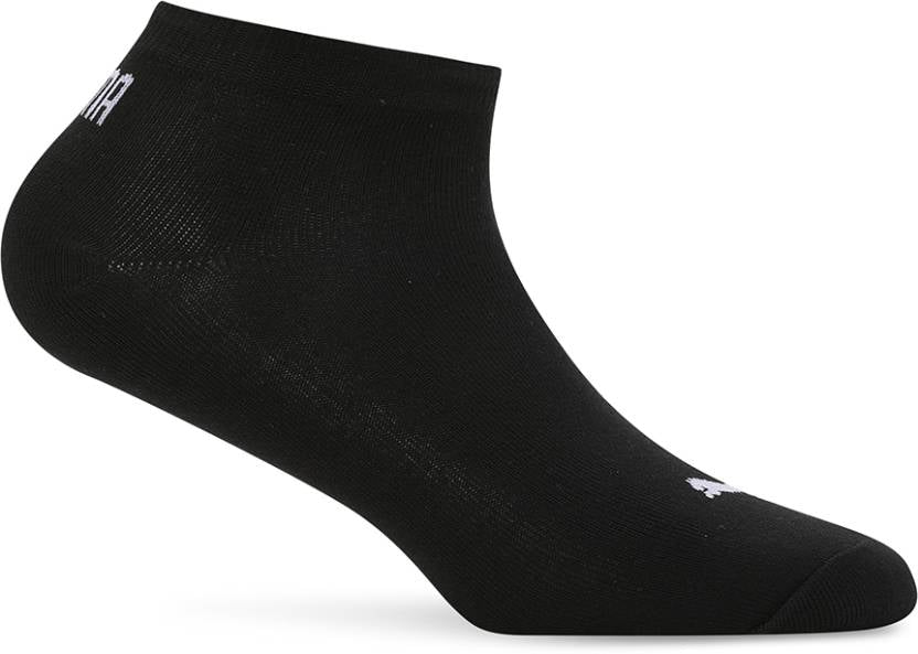 Close-up view of PUMA Unisex PO1 Socks, showcasing the soft fabric, snug fit, and iconic PUMA logo, designed for comfort and stylish everyday wear.