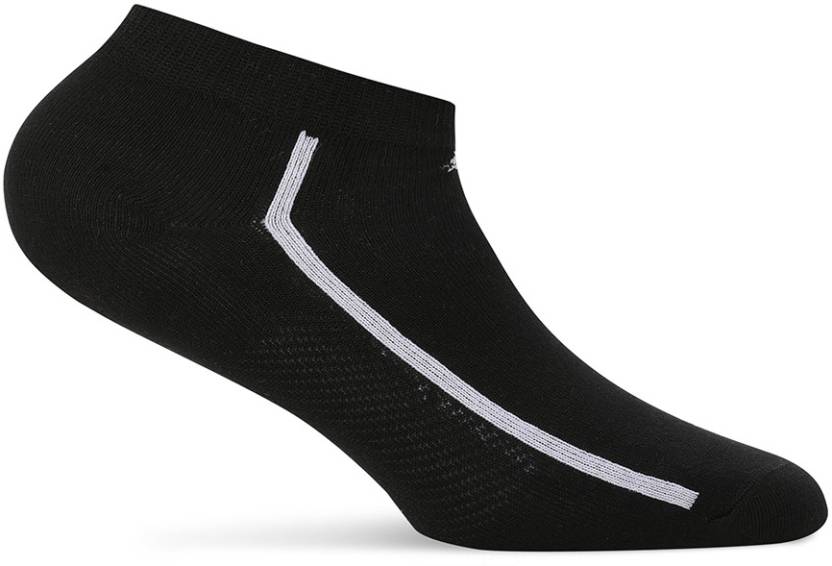 Close-up view of PUMA Men's Lifestyle PO1 Socks, highlighting the soft fabric, snug fit, and iconic PUMA logo, designed for comfort and durability during everyday wear.